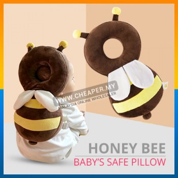 Honey Bee Baby Head Protection Pad Pillow Wing Resistance Cushion