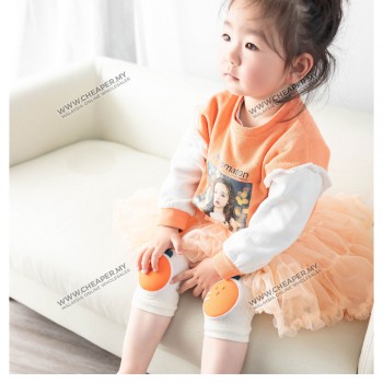 Korea Baby Leg Knee Protector Elbow Pads Bayi Merangkak Crawling Cute Mesh Non-slip Pelindung Tudung Siku
