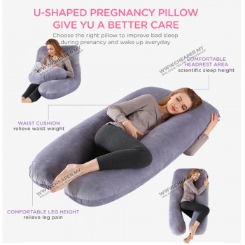 Maternity Pillow Pregnancy Support U Shape Cushion