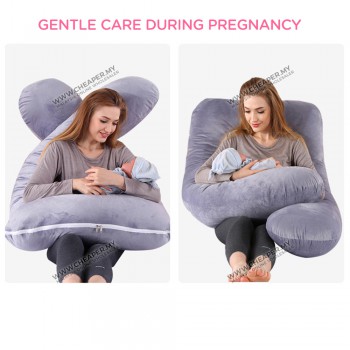 Maternity Pillow Pregnancy Support U Shape Soft Cushion Bantal Mengandung Menyusu