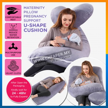 Maternity Pillow Pregnancy Support U Shape Soft Cushion Bantal Mengandung Menyusu