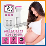 Baby Heart Beat Detector Monitor Daily Self-Check Pregnant Women Home Medical Fetal Rate Detector Degupan Bayi