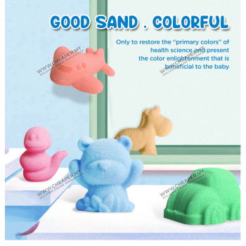 Colorful Kids Children Toys Sand Play & Learn (1kg) toys for girls and Boys