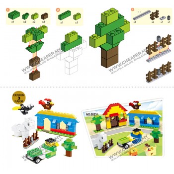 Bricks compatible 72/625 Pieces Bricks Building Blocks Toy (Age 3+/6+)
