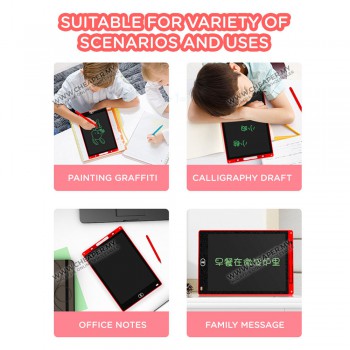 Portable 8.5 / 10 / 12inch LCD Smart LCD Notepad Graphic Writing Erasable Tablet Pad Kid Children Drawing Board 