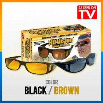 HD Vision Wraparound Anti Glare Sunglasses As seen on TV