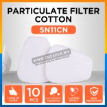 Gas Mask Refill Cotton Dust Filter Mask Replacement for Respirator Gas Mask