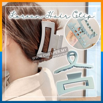 Korean Temperament Hair Clip Square Hair Clip Simple Hairpin Ikut Trend Klip Rambut Hair Accessories