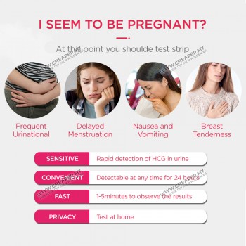 HCG Rapid Screen Test Mother Pregnancy Test Pen Early Pregnancy Midstream Test Kits Test Digital and Easy