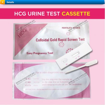 Cassette Ultra Early Sensitive HCG Urine Test Cassette Pregnancy Rapid Accurate Detection Test Simple and Easy 