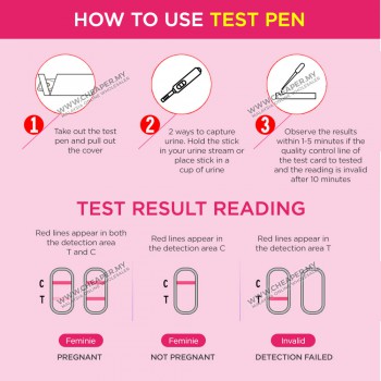 HCG Rapid Screen Test Mother Pregnancy Test Pen Early Pregnancy Midstream Test Kits Test Digital and Easy