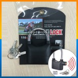 Original Anti Theft SIREN ALARM PADLOCK for Door Motor Bike Pad Lock