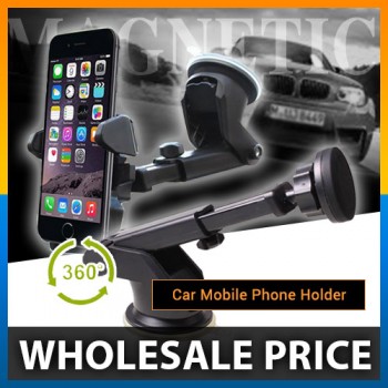 Universal Car Mobile Phone Holder Pole Mobile Phone Folding Stand