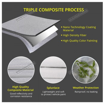 Motorcycle Waterproof Rain Cover Penutup Motorsikal UV Protection Motorbike Cover