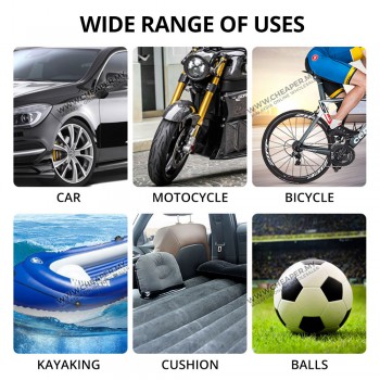 12V Multi-Purpose Car Air Compressor Tire Inflatable Air Pump Car Portable Inflator Pam Udara Kereta Tayar