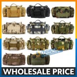 Military Shoulder Waist Pouch Sling Bag Army Cycling Hiking Bag