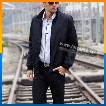 Casual Men Jacket Waterproof Windbreaker Blazer Sportswear Suit Coat