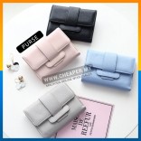 Female Fashion Sweet Casual Short Wallet Leather Carteira Coin Card Purses