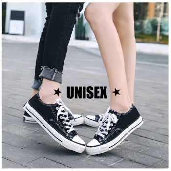Unisex Men's Women's Style Casual Outdoor Korean Sneakers Sport Shoes Straps Kasut Sukan Lelaki Wanita