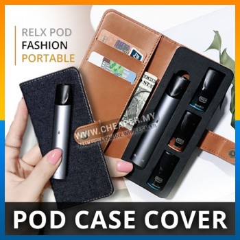 Relx Pod Fashion Portable Storage Compartment Refill Pod Storage Wallet Case Cover