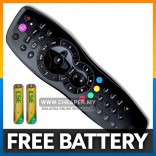 TV Remote Control HD with 9 in 1 Record Function Free Battery