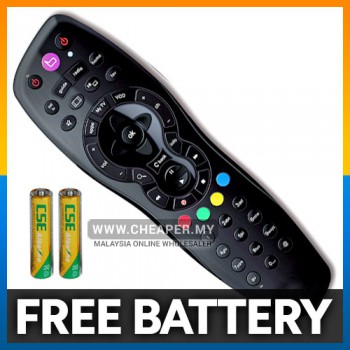 TV Remote Control HD with 9 in 1 Record Function Free Battery