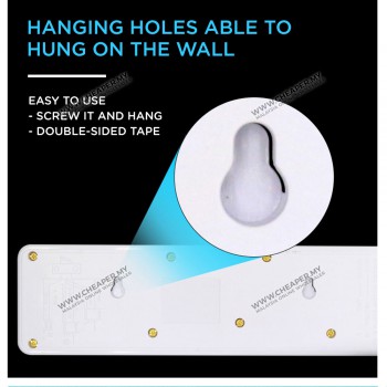 3/4/5/6 Way International Extension Trailing Socket 3 METER Cable Sambungan Soket Connecting The Future 