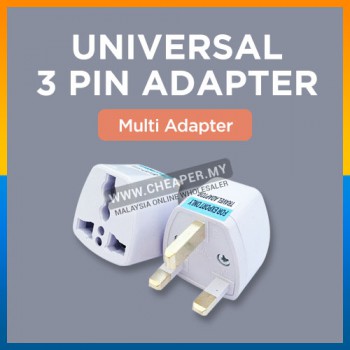3-Pin Conversion Plug Universal Adapter British Socket Adapter Malaysia Travel Converter Adaptor Socket