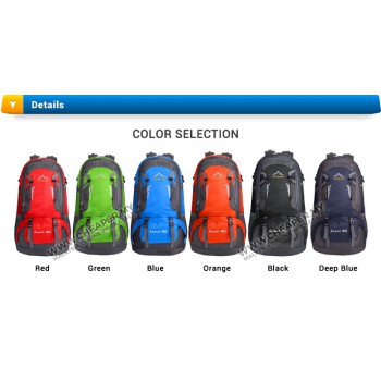 60L Sport Backpack Outdoor Hiking Backpack Athletic Sport Travel Backpack sports bag