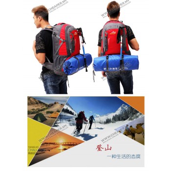 60L Sport Backpack Outdoor Hiking Backpack Athletic Sport Travel Backpack sports bag