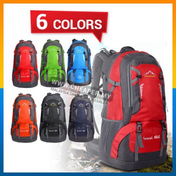 60L Sport Backpack Outdoor Hiking Backpack Athletic Sport Travel Backpack sports bag