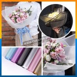 20pcs Gorgeous Wrapping Packaging Paper Frosted Florist Supplies Handmade Material for Special Gifts