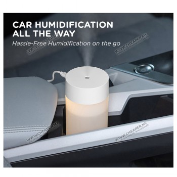 USB Portable Mist Air Humidifier with Colorful LED Night Lamp Fresh Air Relieve Relax Pelembap Kabus Udara