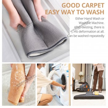 Bath Kitchen Carpet 40*60cm Water Absorption Rug Shaggy Memory Foam Bathroom Mat Floor Mat Alas Kaki