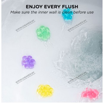 Bathroom Toilet Scrubble Bubble Cleaner Tube Cleaning Magic Click Gel Freshener Push Type Urinal Bowl Water