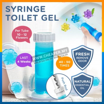 Bathroom Toilet Scrubble Bubble Cleaner Tube Cleaning Magic Click Gel Freshener Push Type Urinal Bowl Water