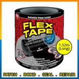 Super Strong Rubberized Waterproof Tape 4" Wide Seal Stop Leaks Tape