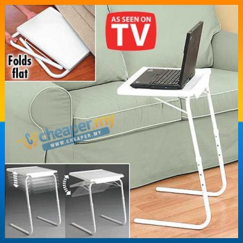 Table Mate 2 Foldable Portable Adjustable Multi-Purpose Laptop Tray
