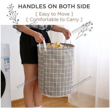 Waterproof Multi-Functional Dirty Clothes Barrel Folding Laundry Basket 60L Capacity Clothes Laundry Basket