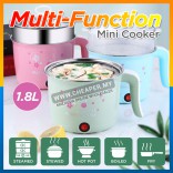 Multi-function Mini Electric Stainless Steel Hot Pot Cooker Cooking