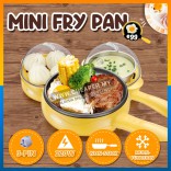 Multifunction Electric Mini Non-Stick Frying Pan Steam Boil Cooker Rice Sarapan Breakfast All Day Meal