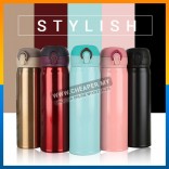Stainless Steel Thermos Coffee Tea Bottle Vacuum Insulation Thermal
