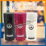Stainless Steel Thermo Coffee Mug Cup with Lid Vacuum Car Bottle