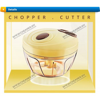 Multifunctional Manual Hand Pull Speedy Chopper Cutter Mixer