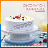 DIY Cake Decoration Icing frosting Round Pattern Manually Turntable Rotating Shaped Cake Mounting Tool