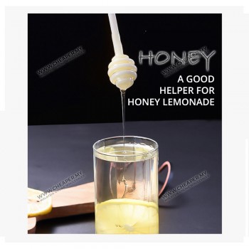 250ml Glass Seasoning Bottle with Spoon for Condiment Spice Oil Honey Jar bottle Home Kitchen