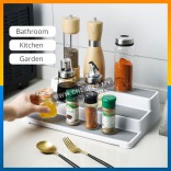 3-Tier Shelf Seasoning Sauce Cosmetics Accessories Bottle Storage Organize Household Dapur Multifunctional 