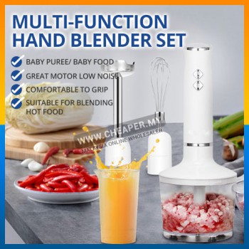 Hand Blender Set Malaysia Plug Baby Food Food Blender Meat Grinder Powder Grinder Pengisar Makanan Baby