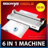 6 in 1 SOONYE Laminator Paper Photo A4 A3 Cutter Trimmer Corner Round