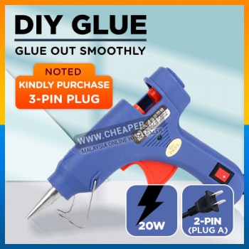 Glue Gun Pistol Gum 20W Electric Hot Melt Glue Gun 20cm Adhesive Electric Glue Hot Melt Sticks